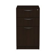 Alera 15.63 in W 3 Drawer File Cabinets, Espresso, Letter/Legal VA532822ES